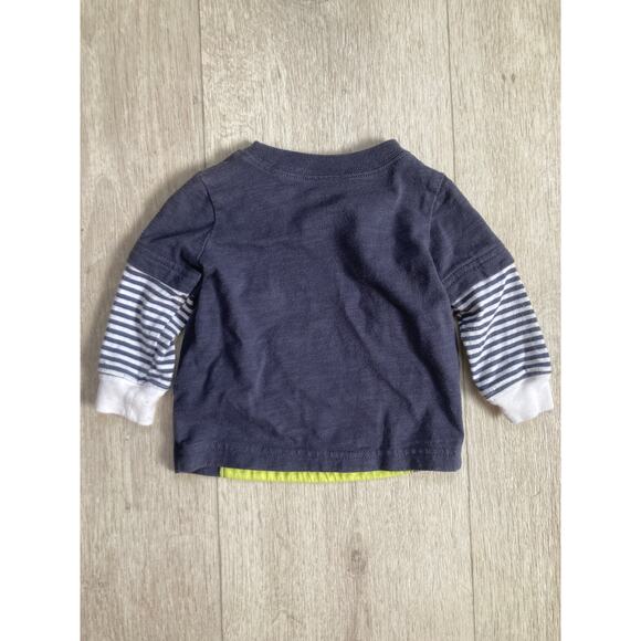 Carter’s Little Green Monster Pullover Top, Size 3M - Picture 2 of 4